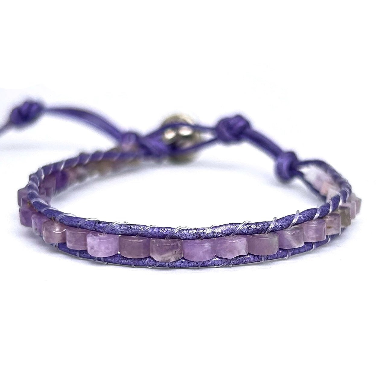 Boho Amethyst Purple swaroski 
